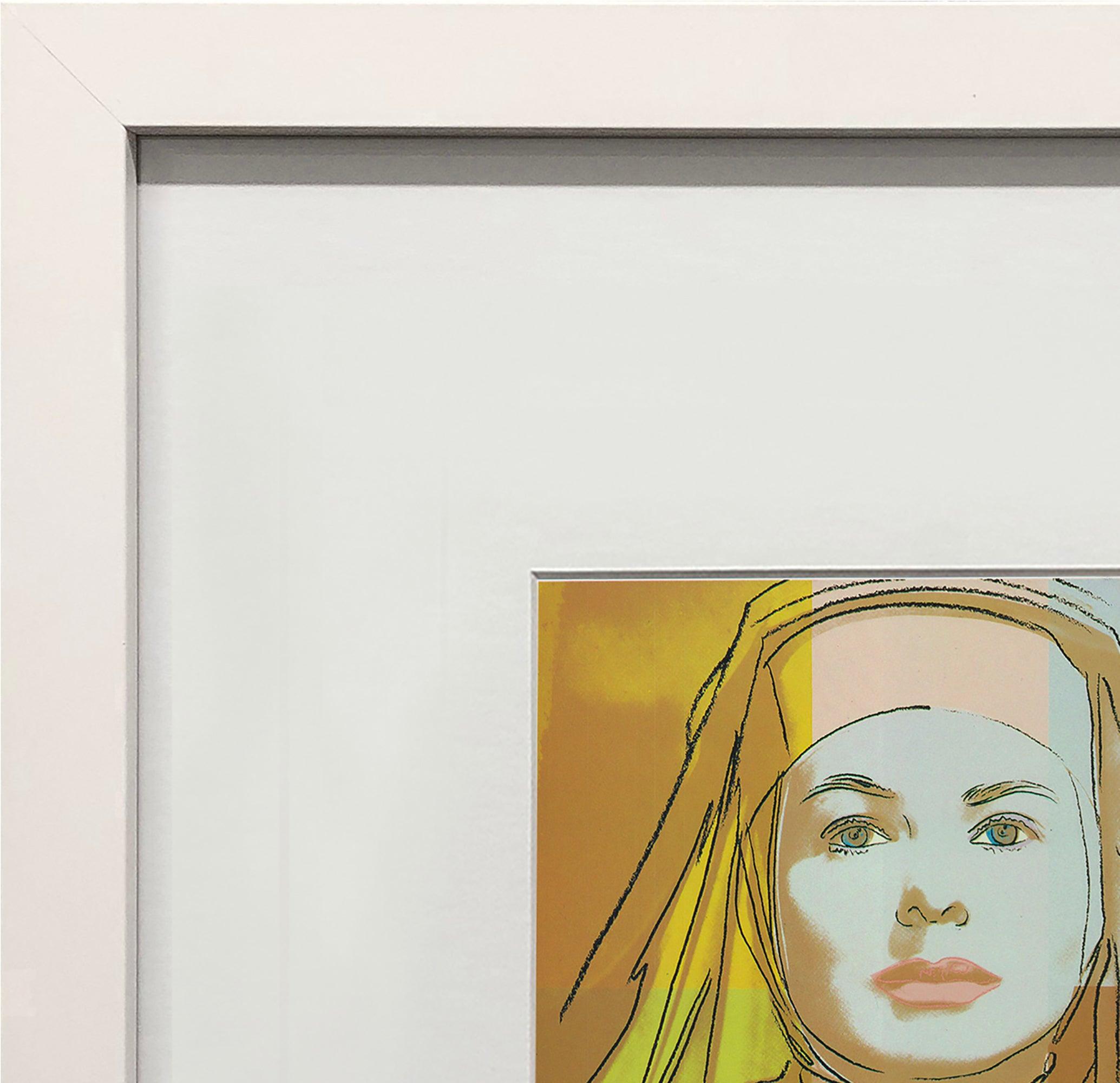 Andy Warhol 'Portrait of Ingrid Bergman the Nun' 1983 For Sale 3