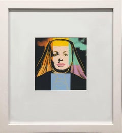 Andy Warhol 'Portrait of Ingrid Bergman the Nun' 1983