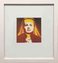 Andy Warhol 'Portrait of Ingrid Bergman the Nun' 1983