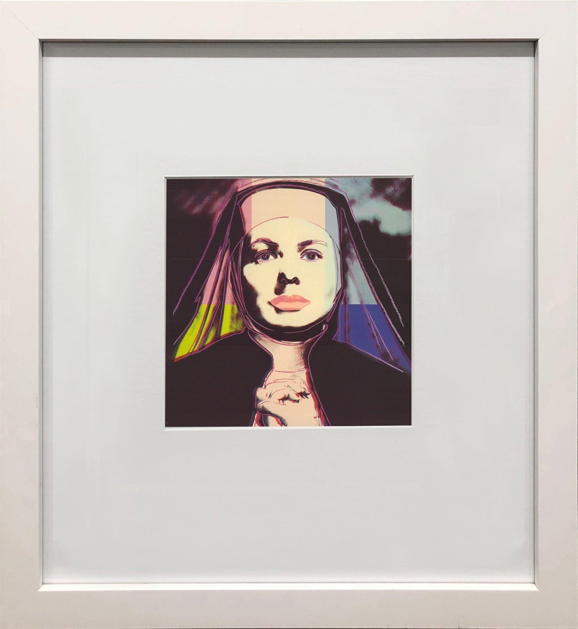 Andy Warhol 'Portrait of Ingrid Bergman the Nun' 1983