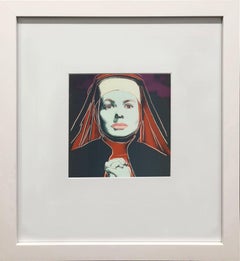 Andy Warhol 'Portrait of Ingrid Bergman the Nun' 1983