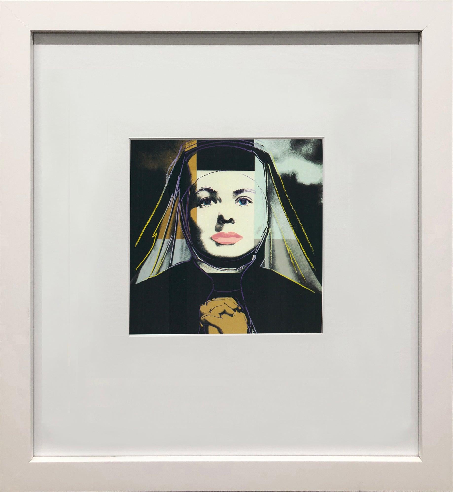 Andy Warhol 'Portrait of Ingrid Bergman the Nun' 1983