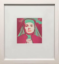 Andy Warhol 'Portrait of Ingrid Bergman the Nun' 1983