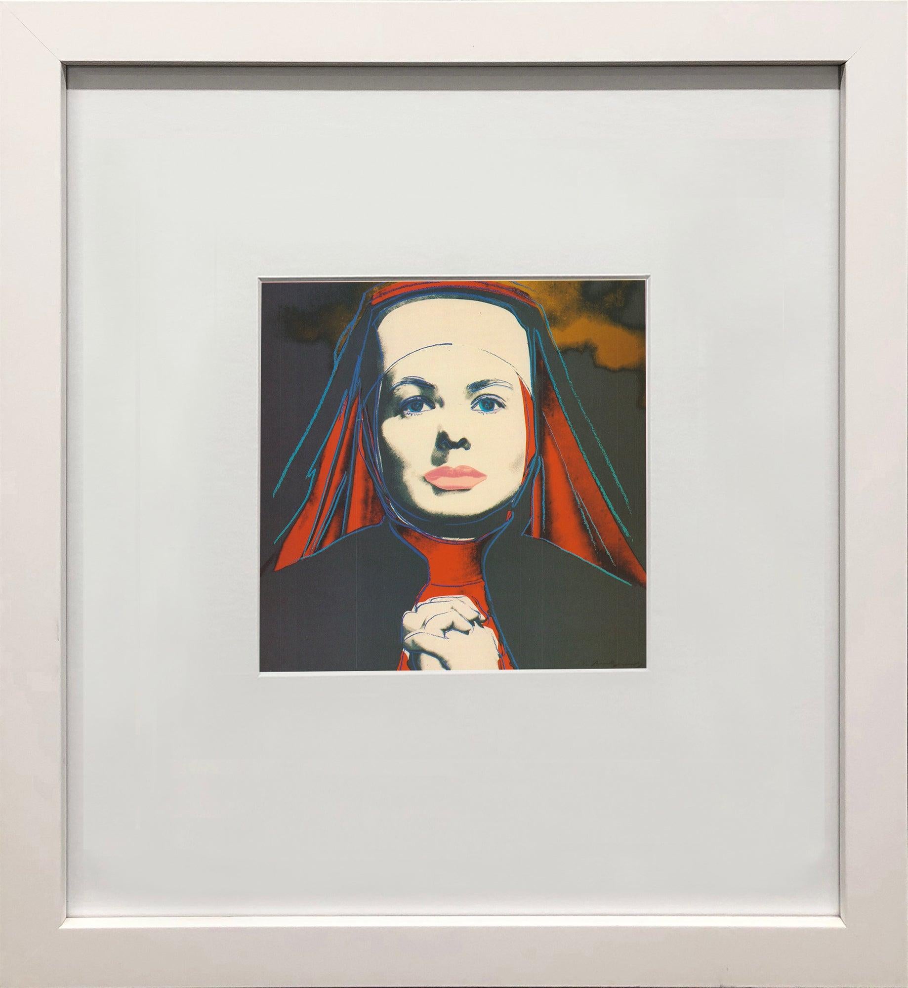 Andy Warhol 'Portrait of Ingrid Bergman the Nun' 1983