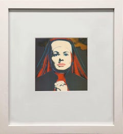 Andy Warhol 'Portrait of Ingrid Bergman the Nun' 1983
