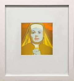 Andy Warhol 'Portrait of Ingrid Bergman the Nun' 1983