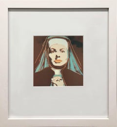 Andy Warhol 'Portrait of Ingrid Bergman the Nun' 1983