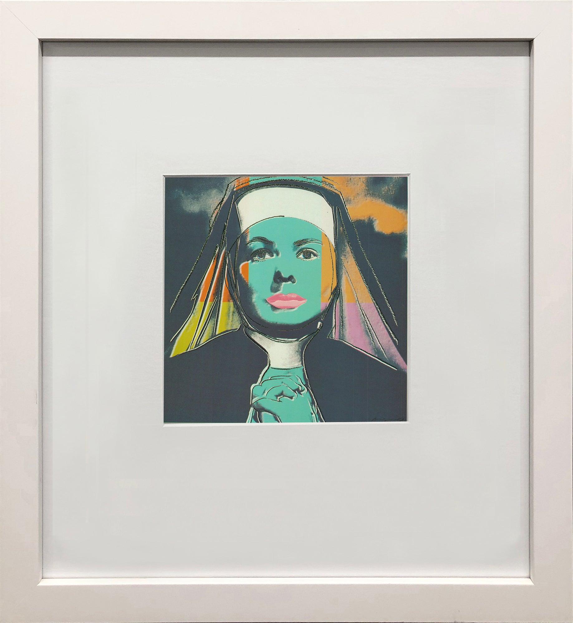 Andy Warhol 'Portrait of Ingrid Bergman the Nun' 1983