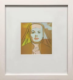 Andy Warhol 'Portrait of Ingrid Bergman the Nun' 1983