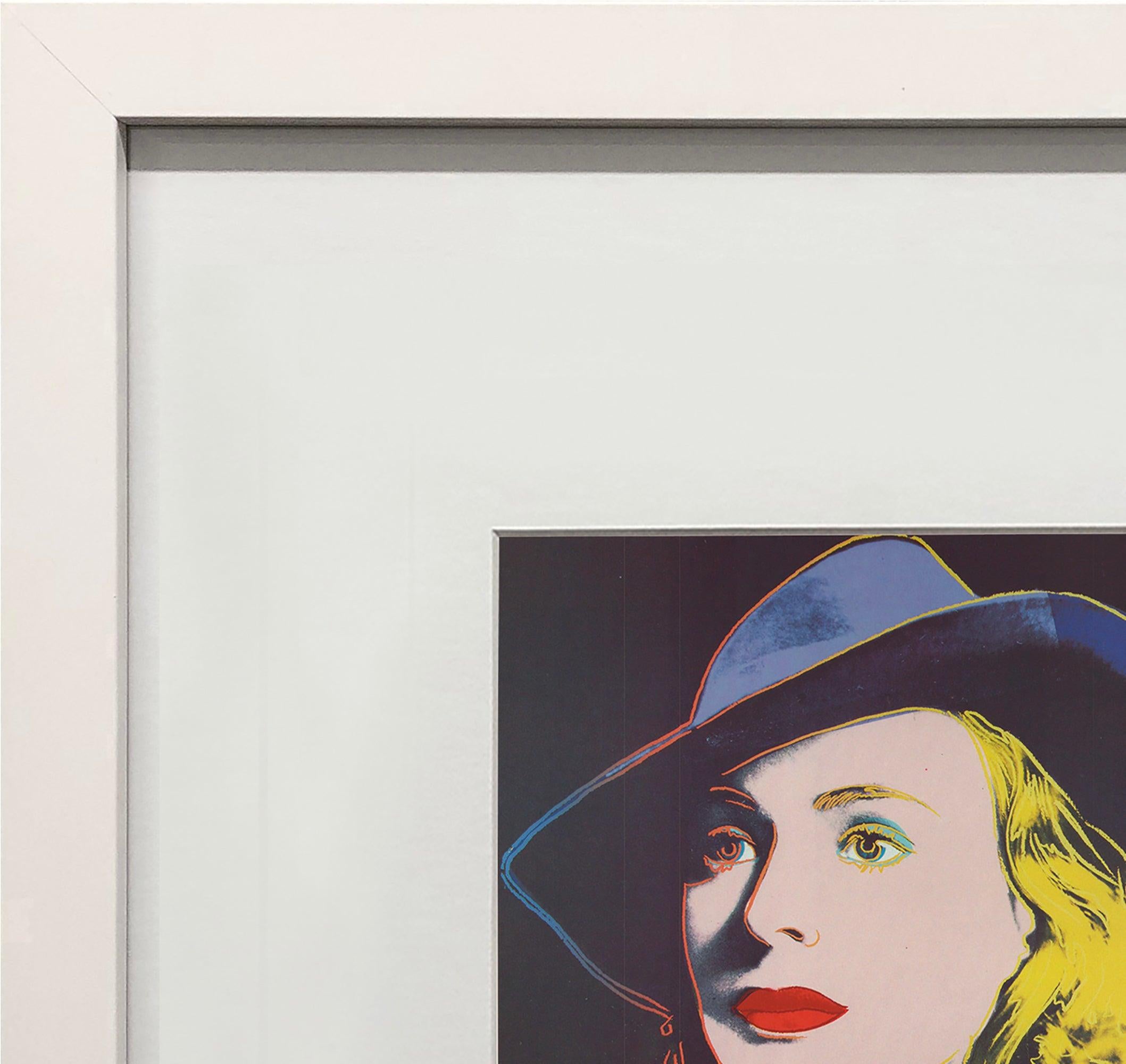 Andy Warhol 'Portrait of Ingrid Bergman with Hat' 1983 For Sale 2