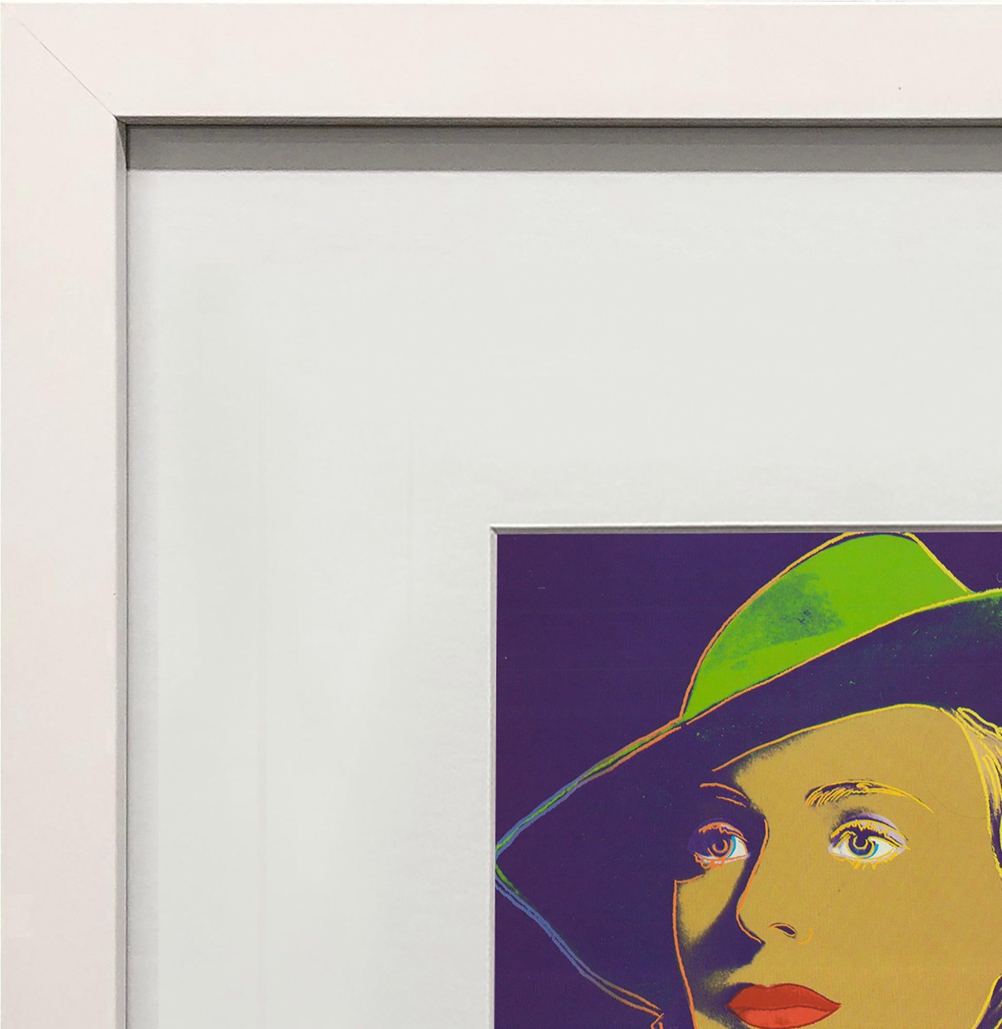 Andy Warhol 'Portrait of Ingrid Bergman with Hat' 1983 For Sale 2