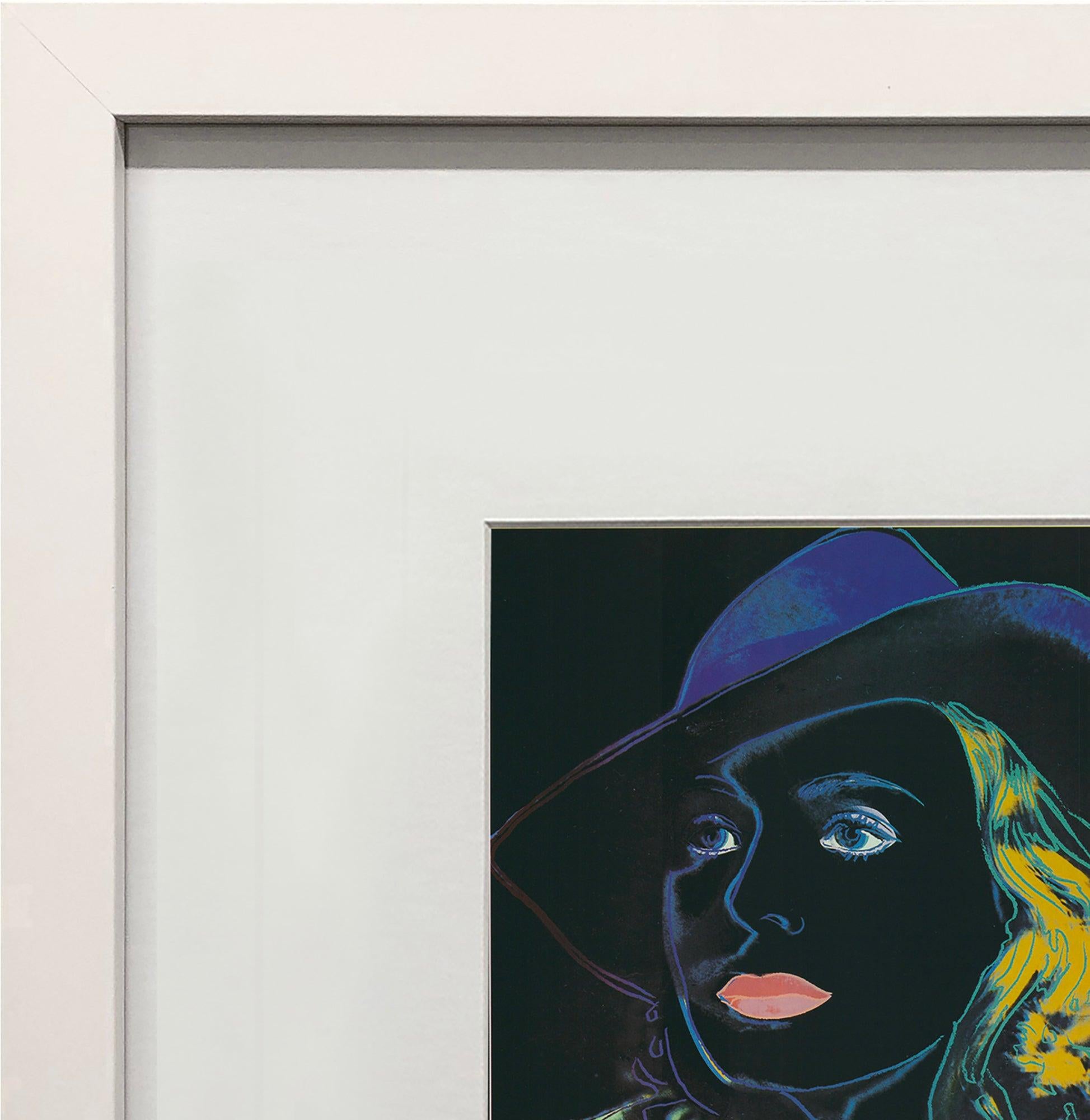 Andy Warhol 'Portrait of Ingrid Bergman with Hat' 1983 For Sale 2