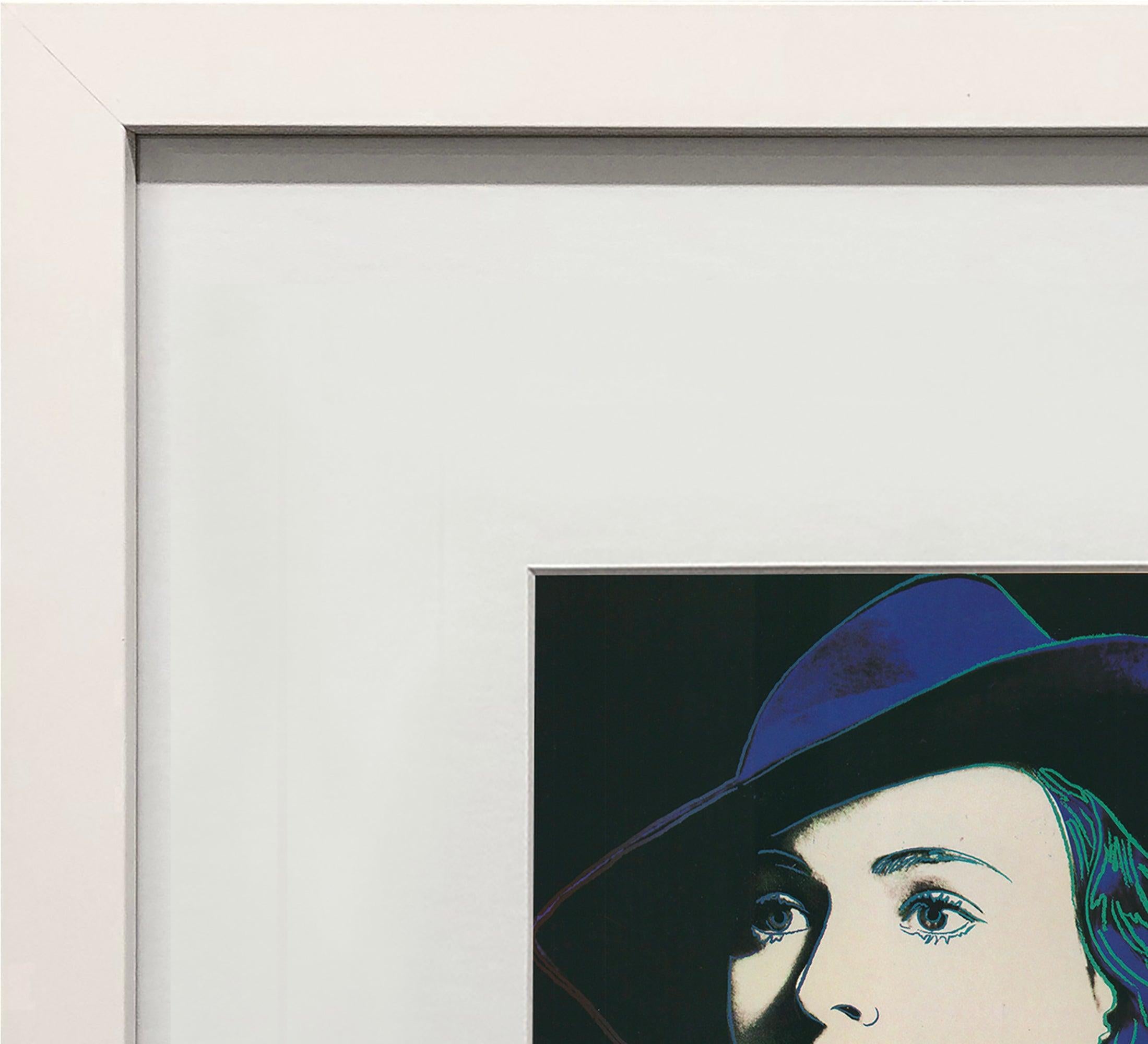 Andy Warhol 'Portrait of Ingrid Bergman with Hat' 1983 For Sale 2