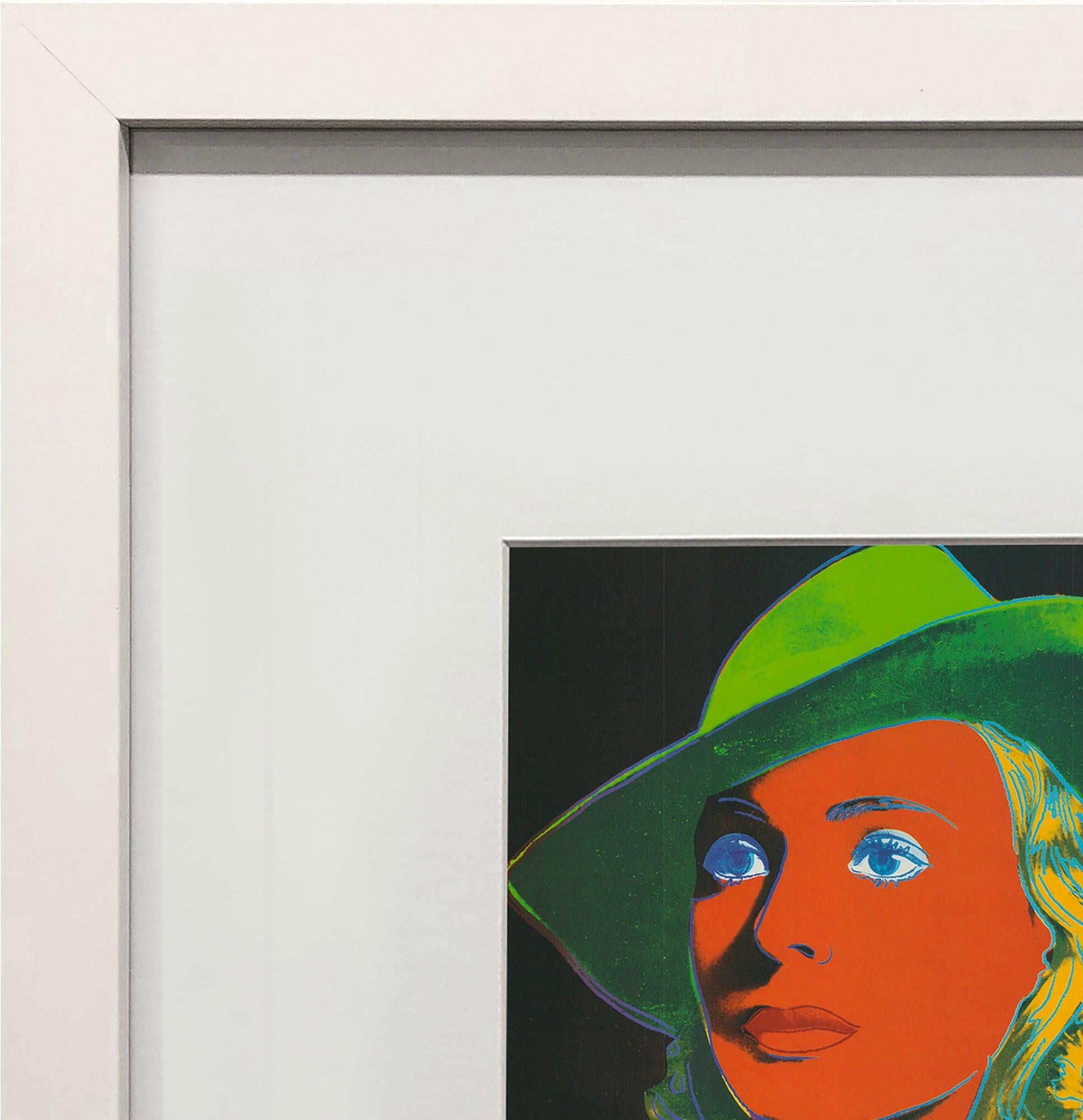 Andy Warhol 'Portrait of Ingrid Bergman with Hat' 1983 For Sale 2