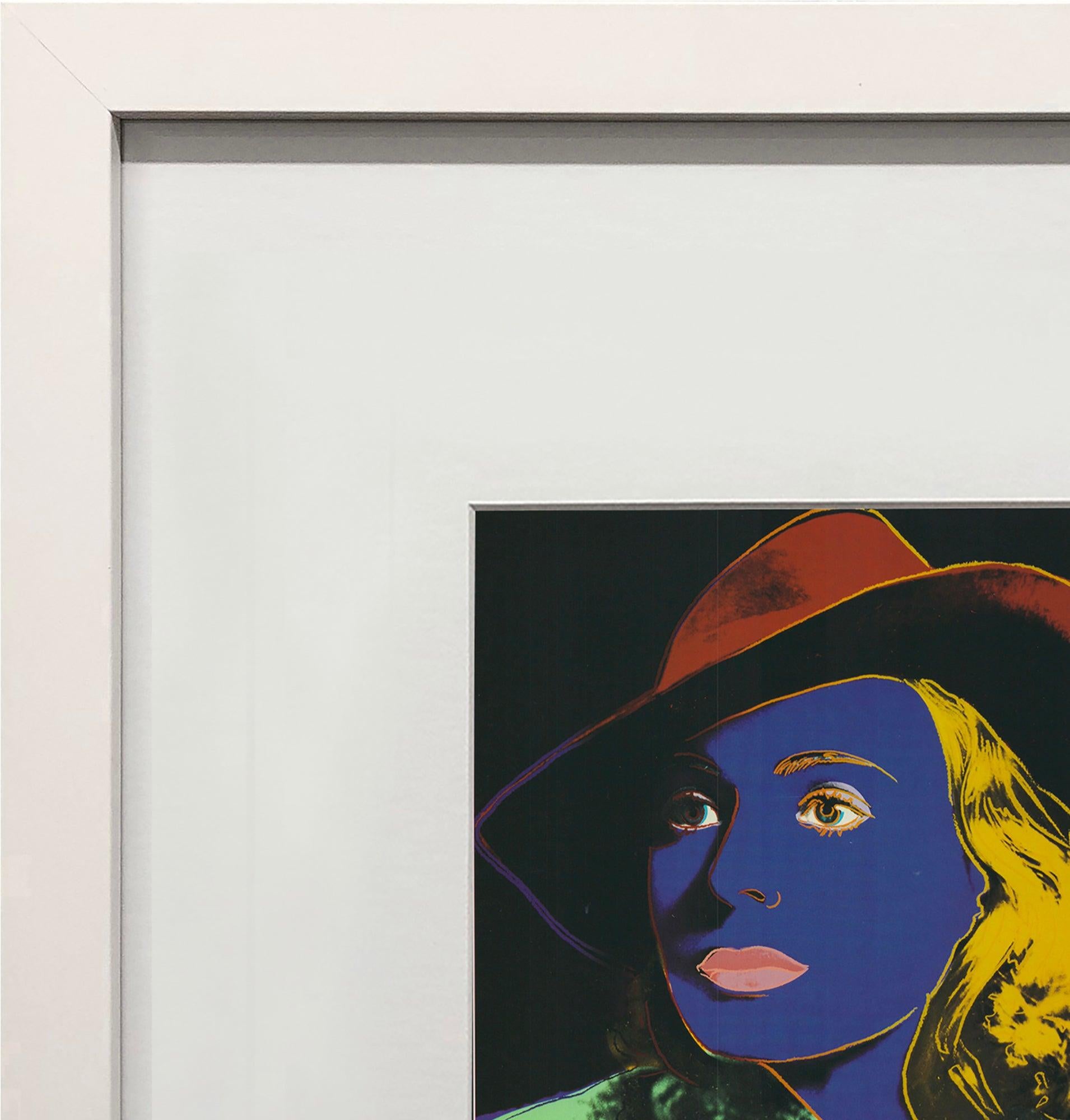 Andy Warhol 'Portrait of Ingrid Bergman with Hat' 1983 For Sale 2