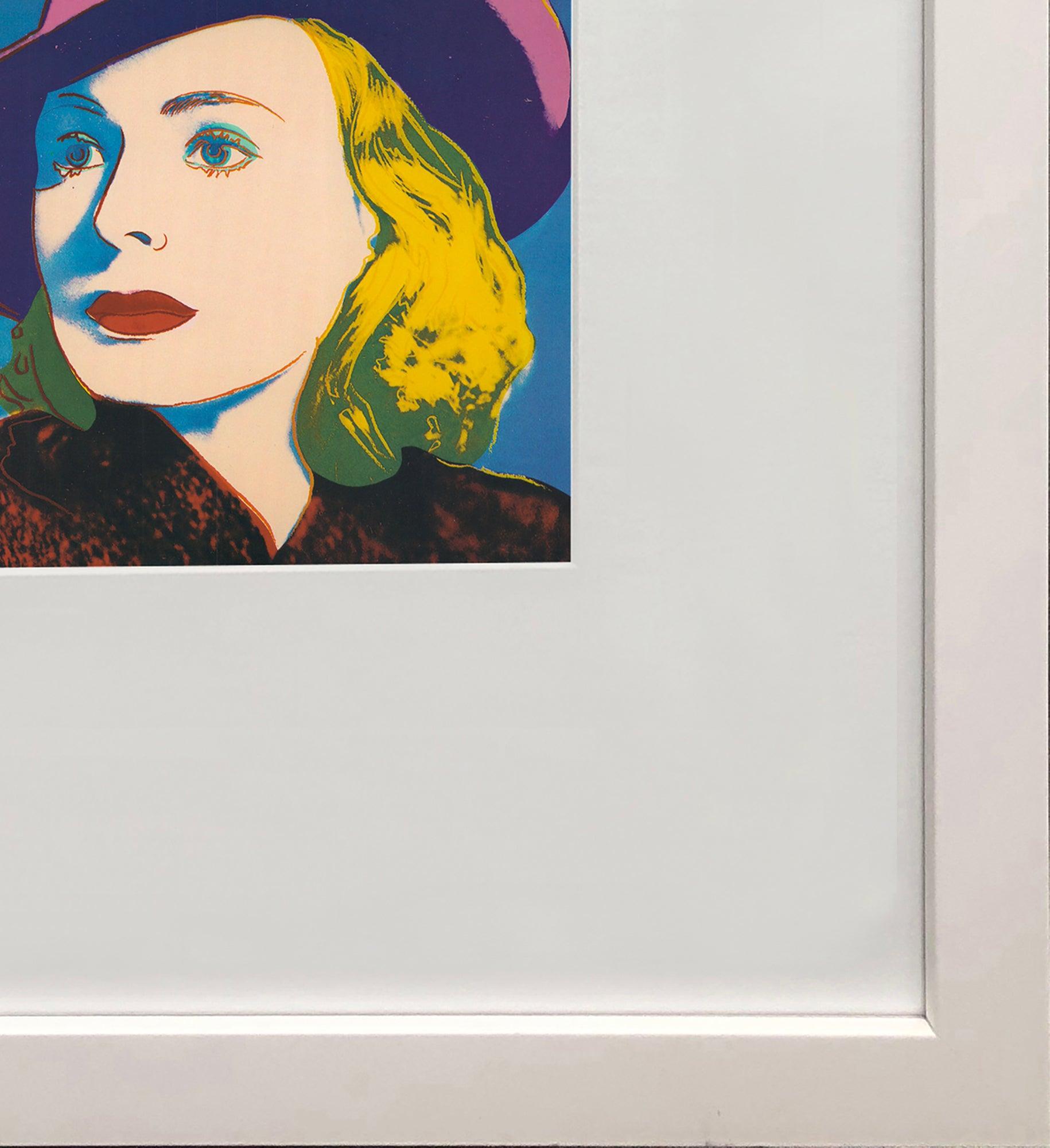 Andy Warhol 'Portrait of Ingrid Bergman with Hat' 1983 For Sale 3