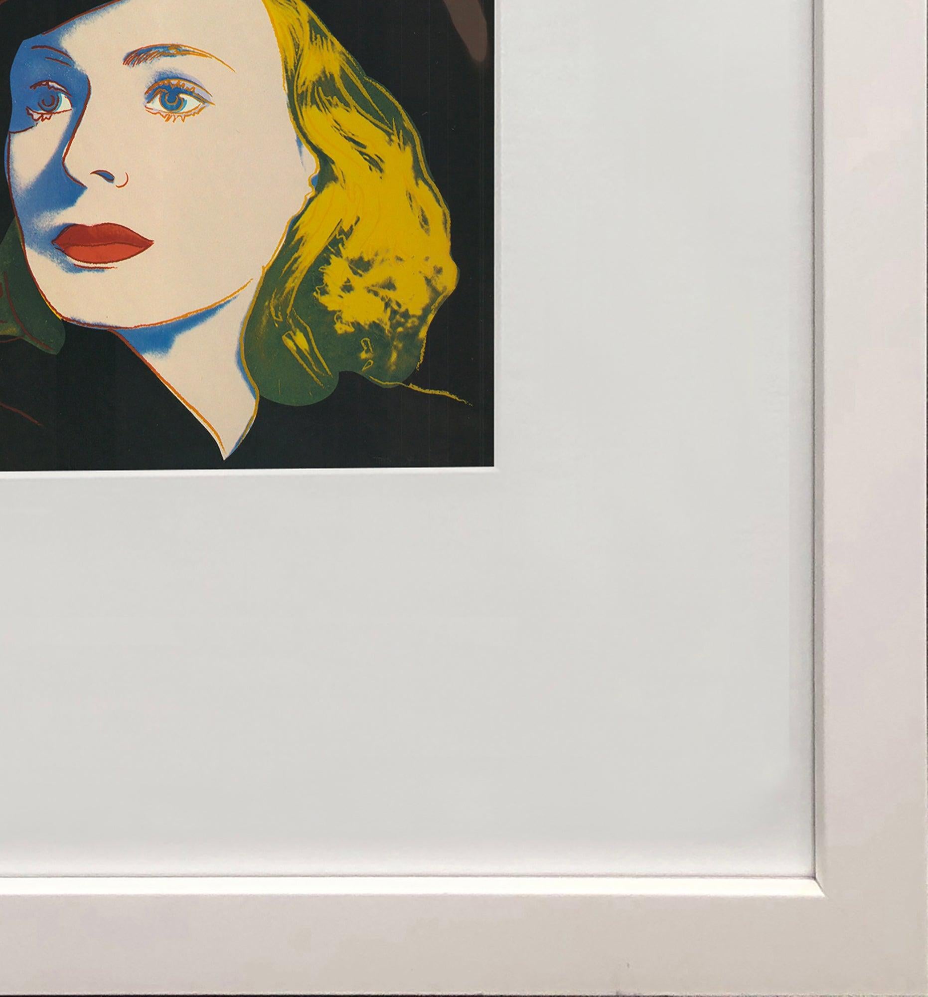 Andy Warhol 'Portrait of Ingrid Bergman with Hat' 1983 For Sale 3