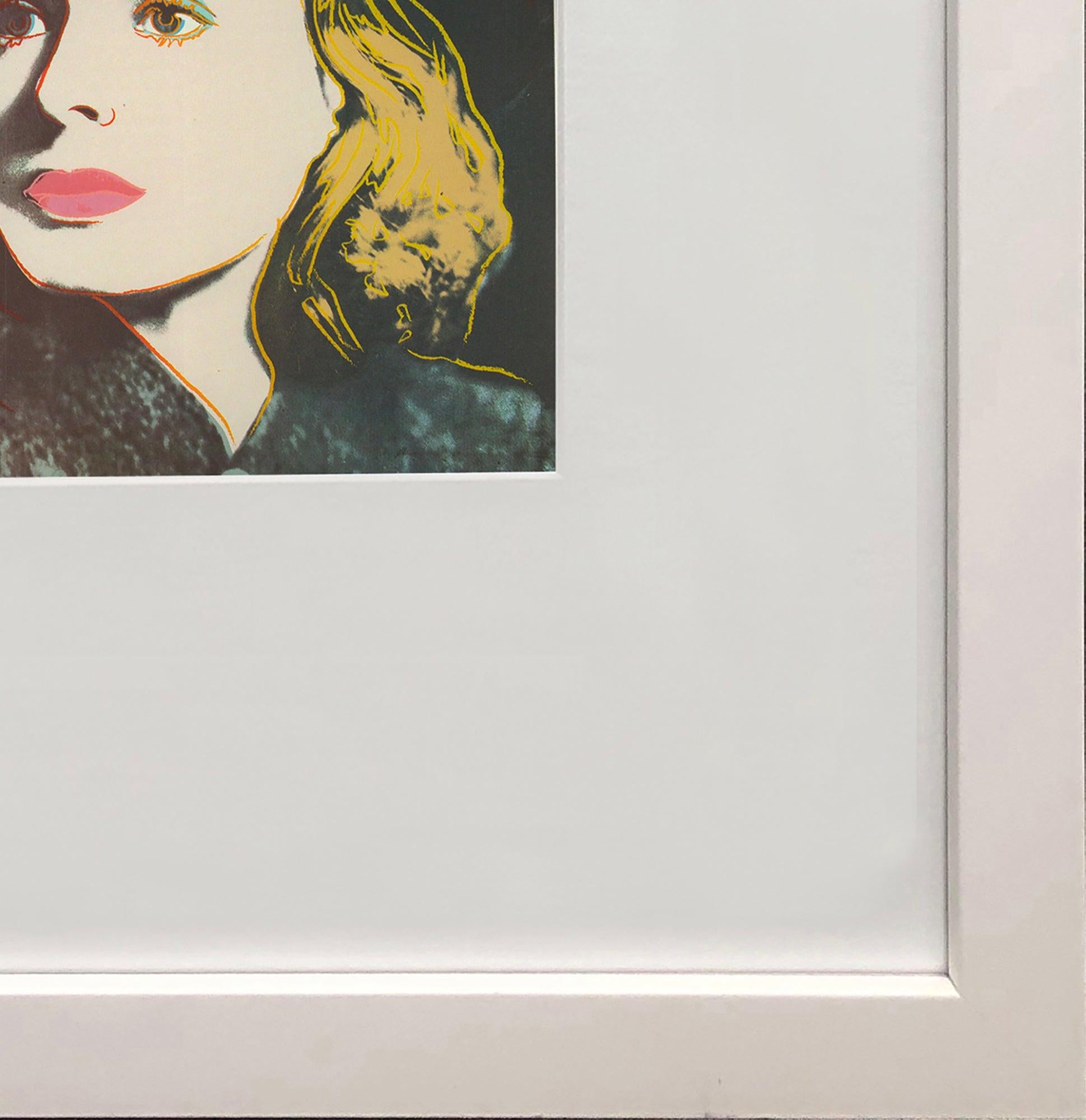 Andy Warhol 'Portrait of Ingrid Bergman with Hat' 1983 For Sale 3