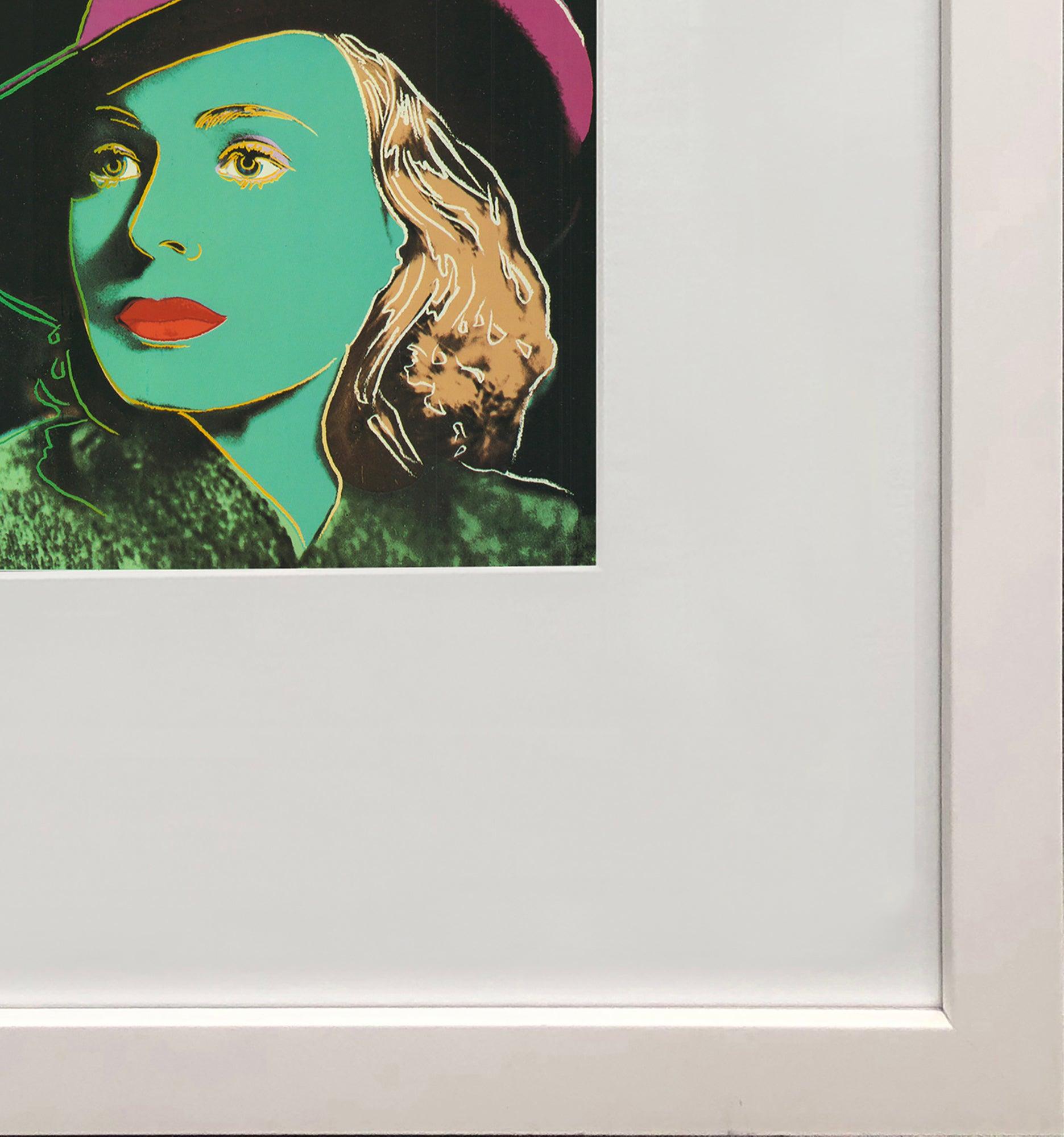 Andy Warhol 'Portrait of Ingrid Bergman with Hat' 1983 For Sale 3