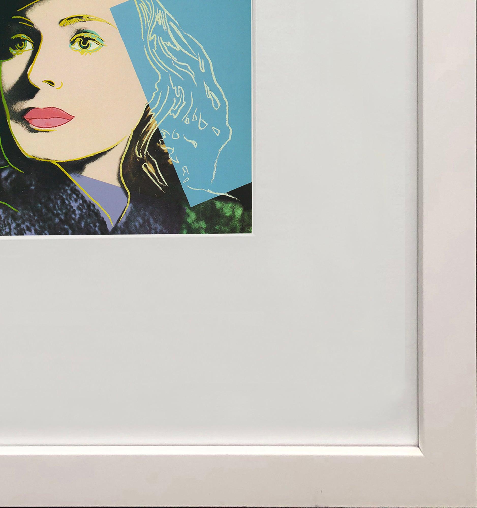Andy Warhol 'Portrait of Ingrid Bergman with Hat' 1983 For Sale 3