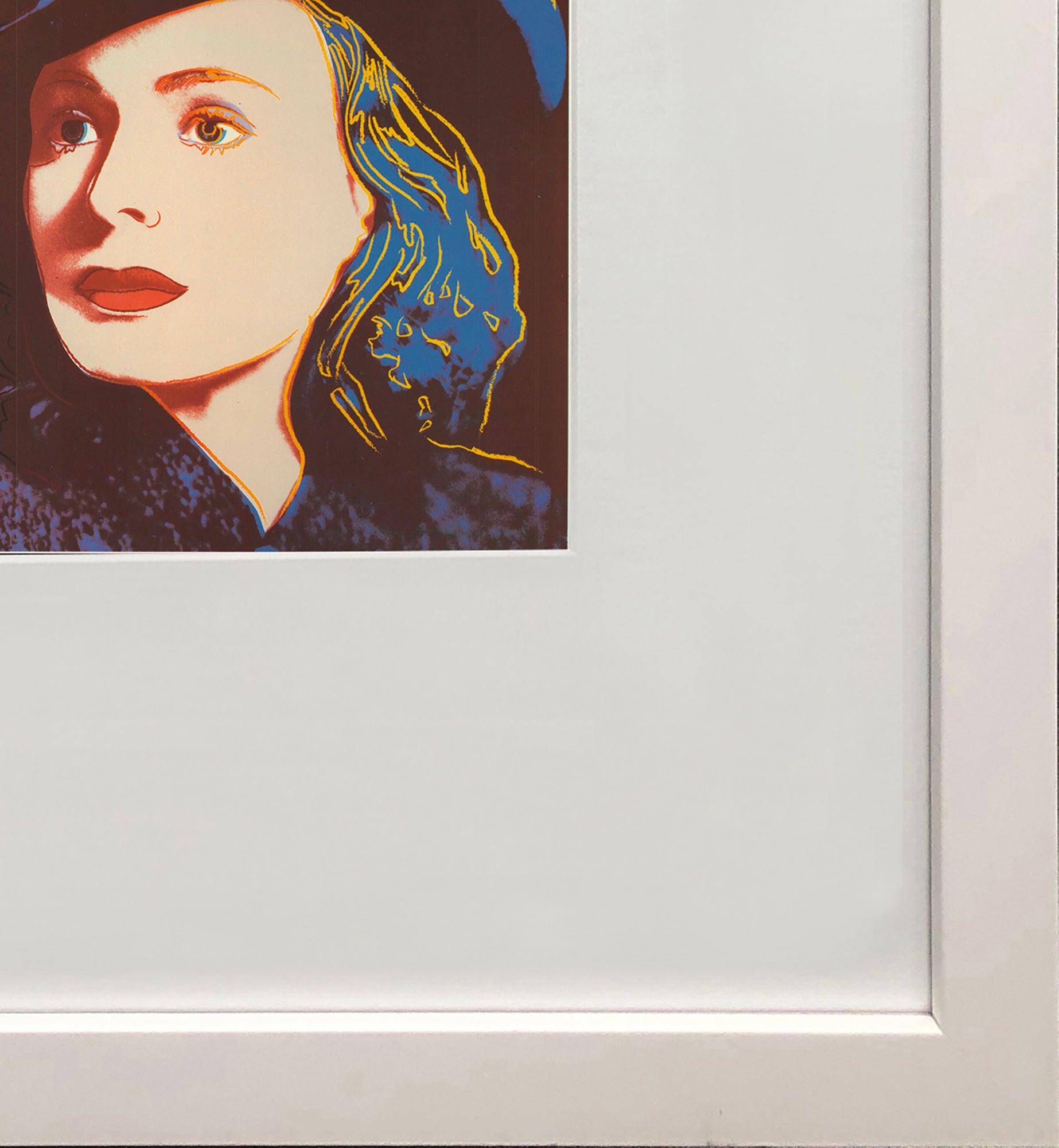 Andy Warhol 'Portrait of Ingrid Bergman with Hat' 1983 For Sale 3