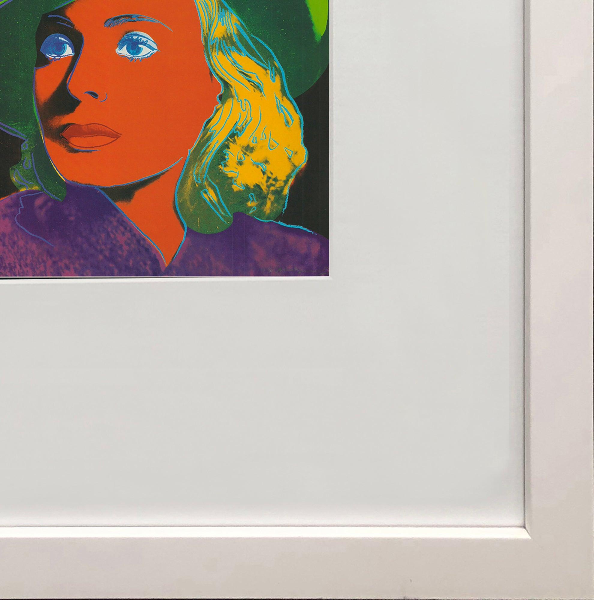 Andy Warhol 'Portrait of Ingrid Bergman with Hat' 1983 For Sale 3