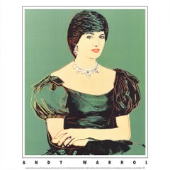 Vintage Andy Warhol 'Princess Diana' 1998- Poster