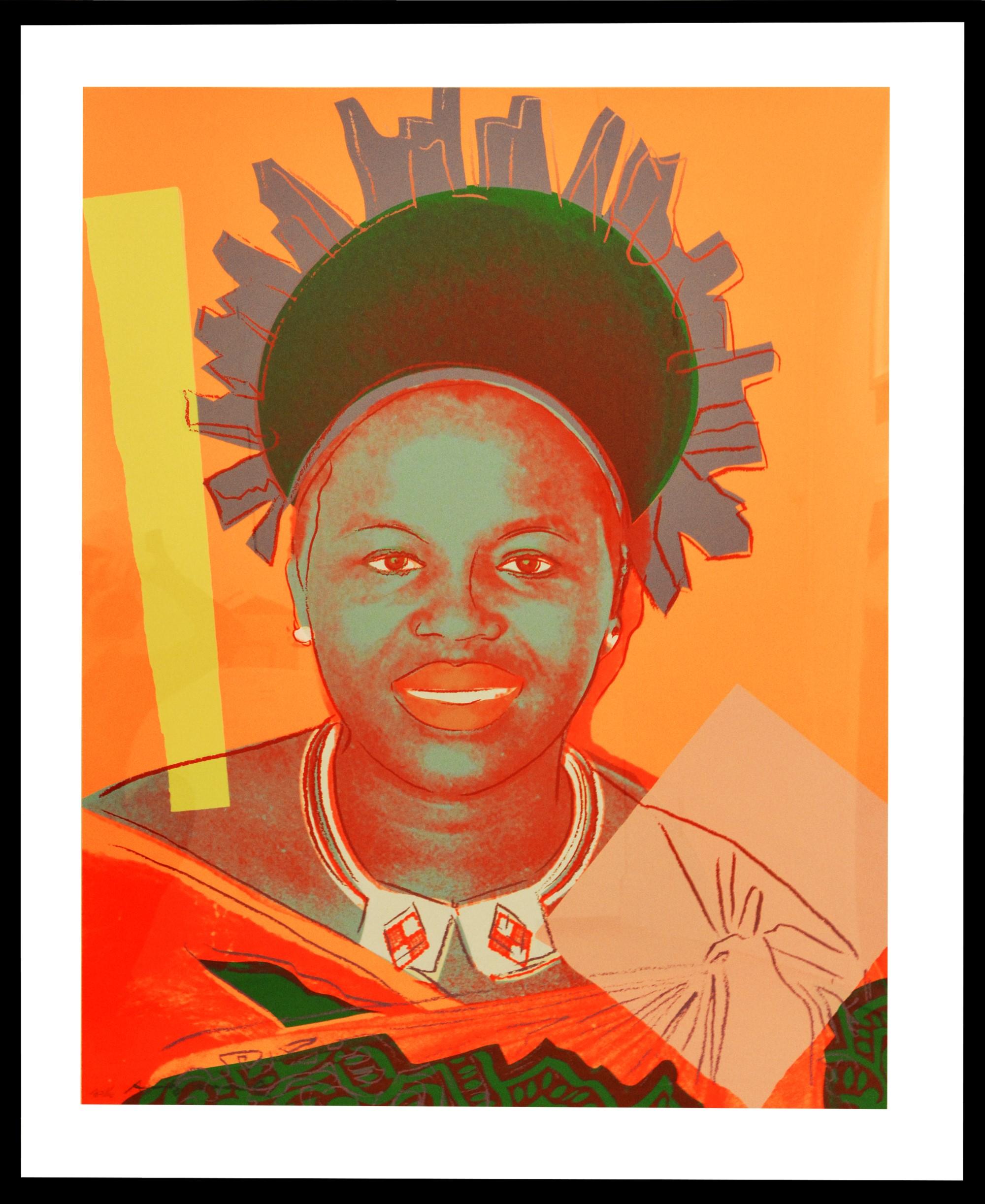 Andy Warhol, Queen Ntombi Twala of Swaziland 2