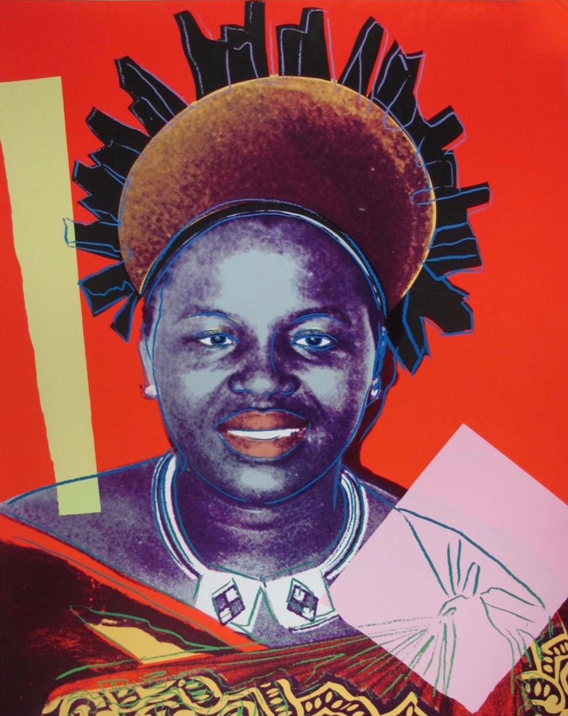 Andy Warhol, Queen Ntombi Twala of Swaziland 3