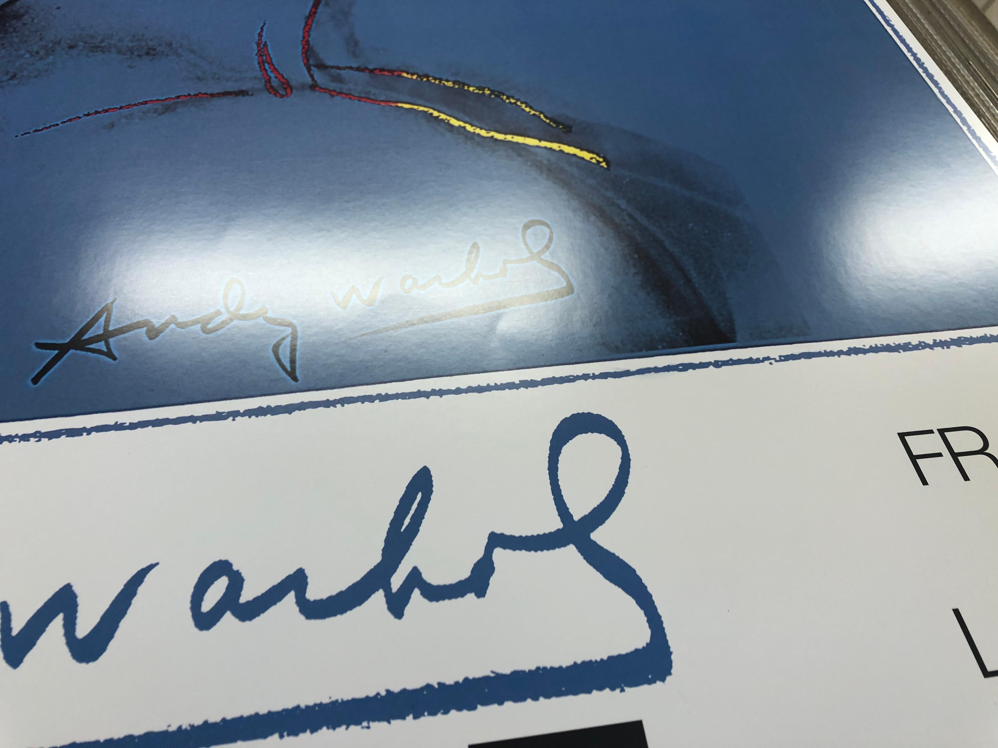 Andy Warhol « Querelle Blue » 1983, Première édition Pop Art 15
