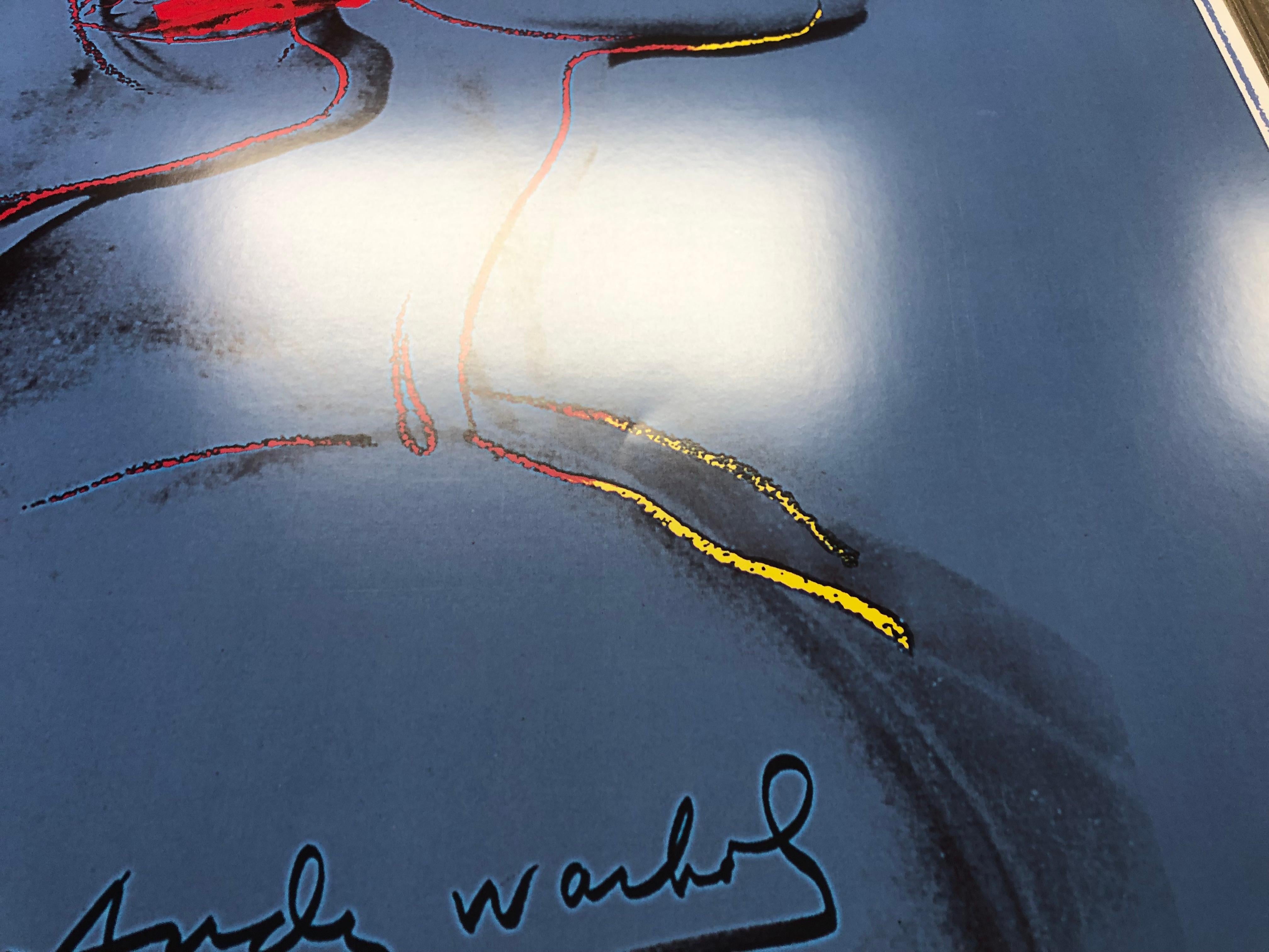 Andy Warhol 'Querelle Blue' 1983 FIRST EDITION Pop Art For Sale 3