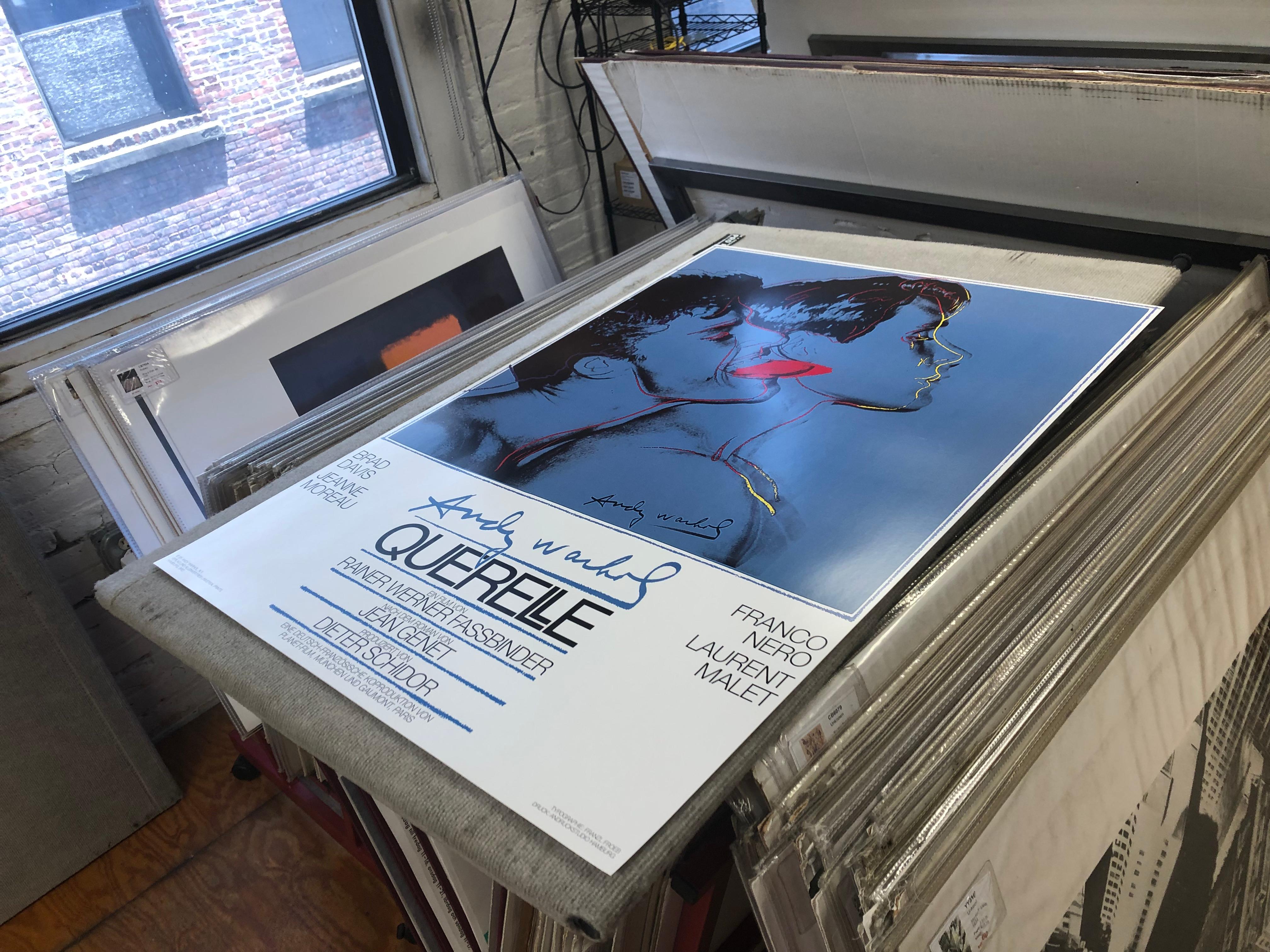 Andy Warhol 'Querelle Blue' 1983 FIRST EDITION Pop Art For Sale 8