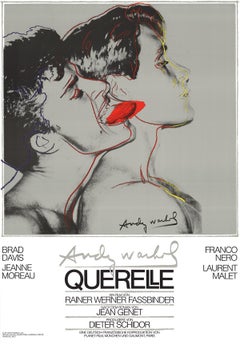 After Andy Warhol-Querelle Grey-39.25" x 27.5"-Poster-1983-Pop Art
