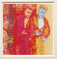 Andy Warhol 'Rebel Without a Cause (James Dean)' 1990 Pop Art