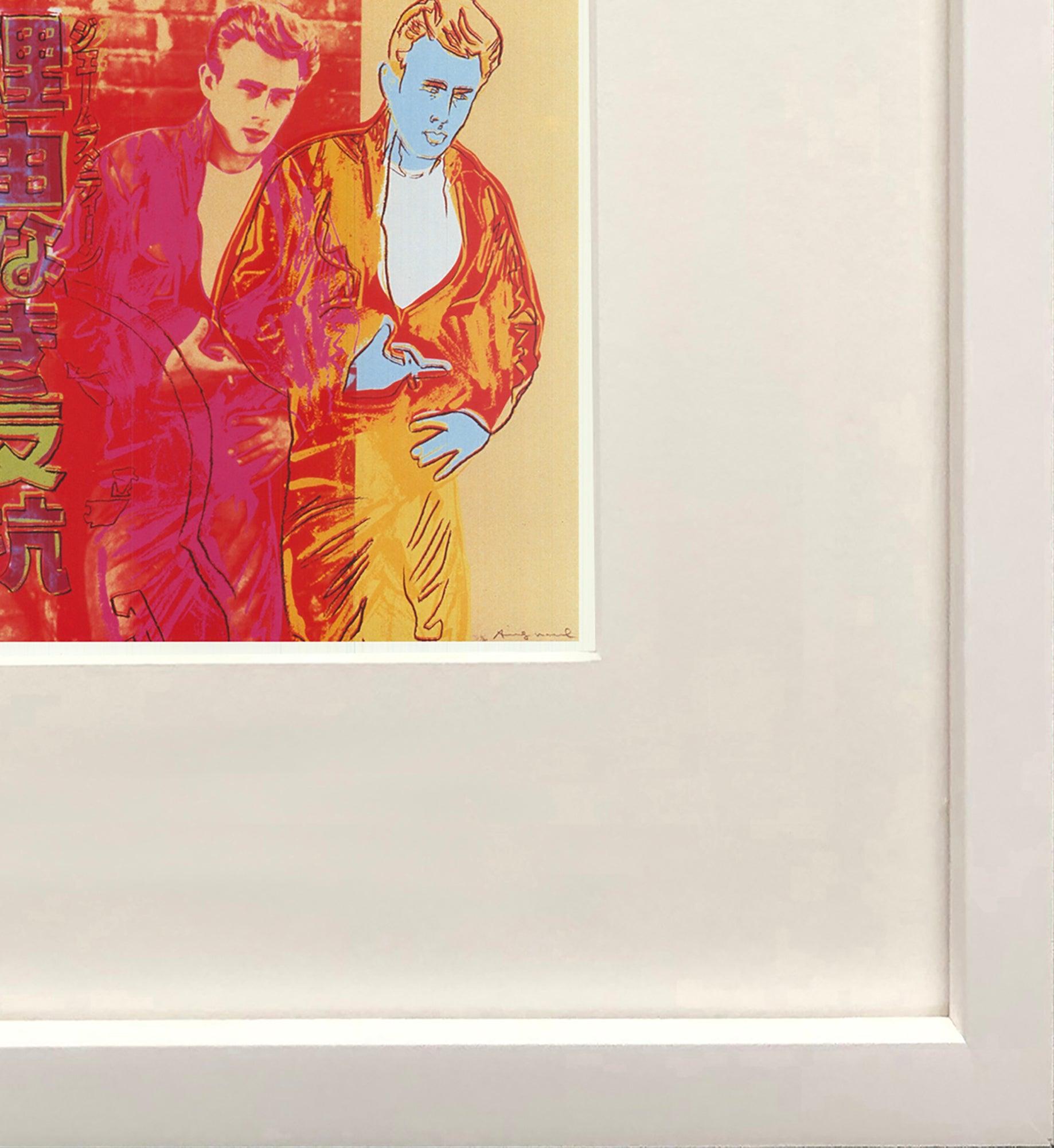 Andy Warhol 'Rebel Without a Cause (James Dean)' 1990 Pop Art For Sale 3