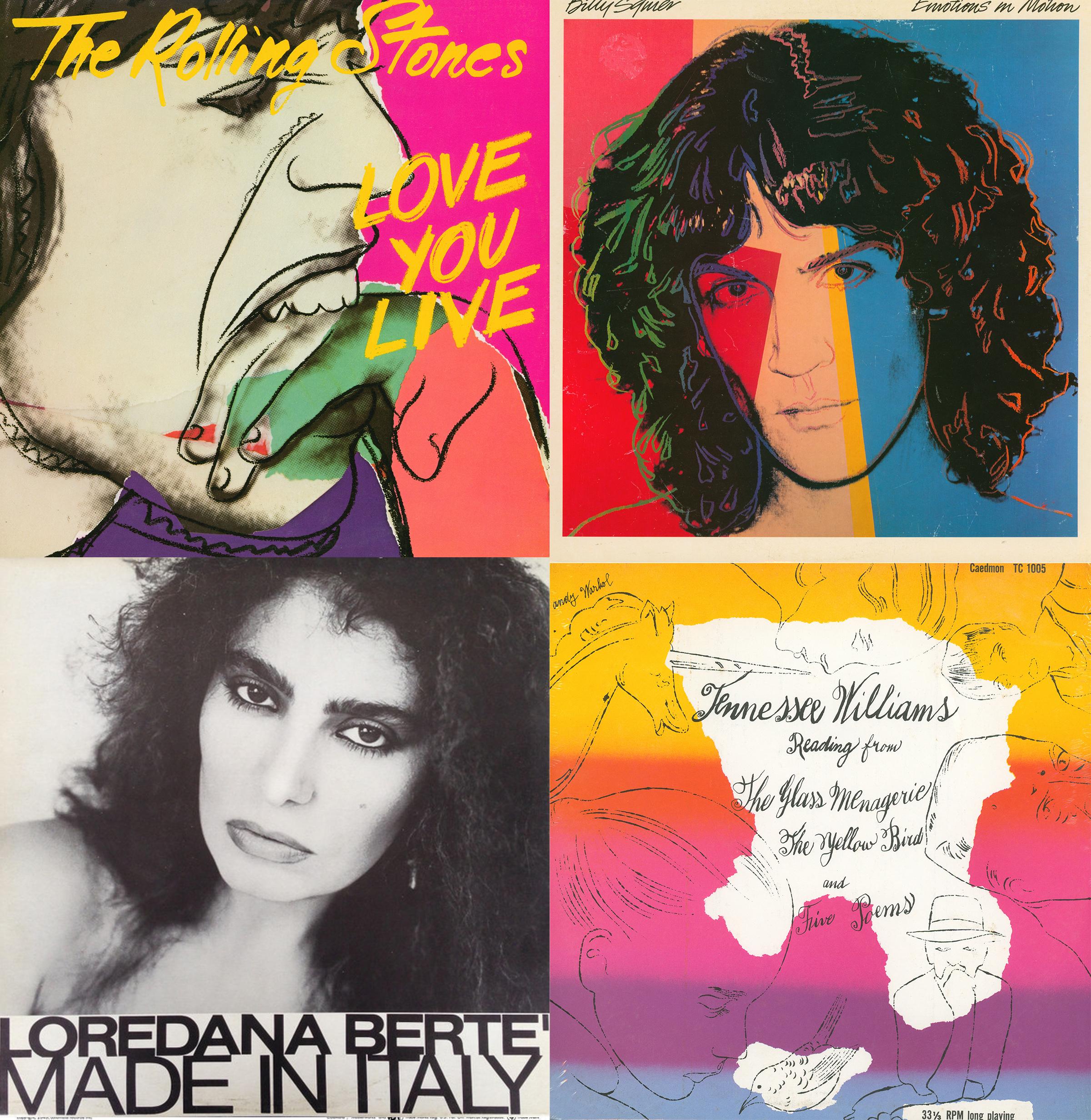 Portadas de discos diseñadas por Andy Warhol: 1955-1987: una colección de 40 obras en venta 9