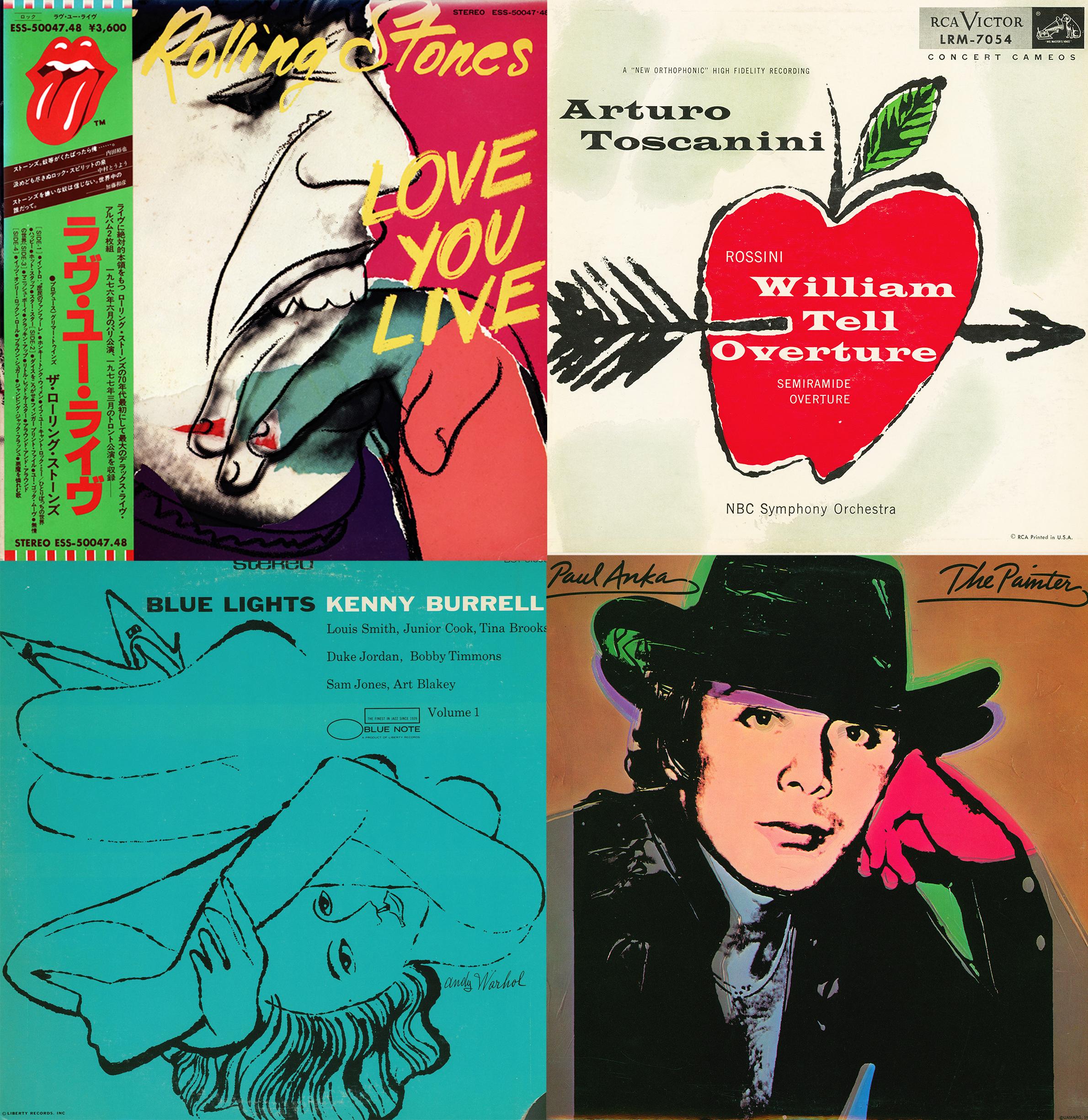 Andy Warhol Record Cover Art : 1955-1987 : une collection de 40 œuvres  en vente 13