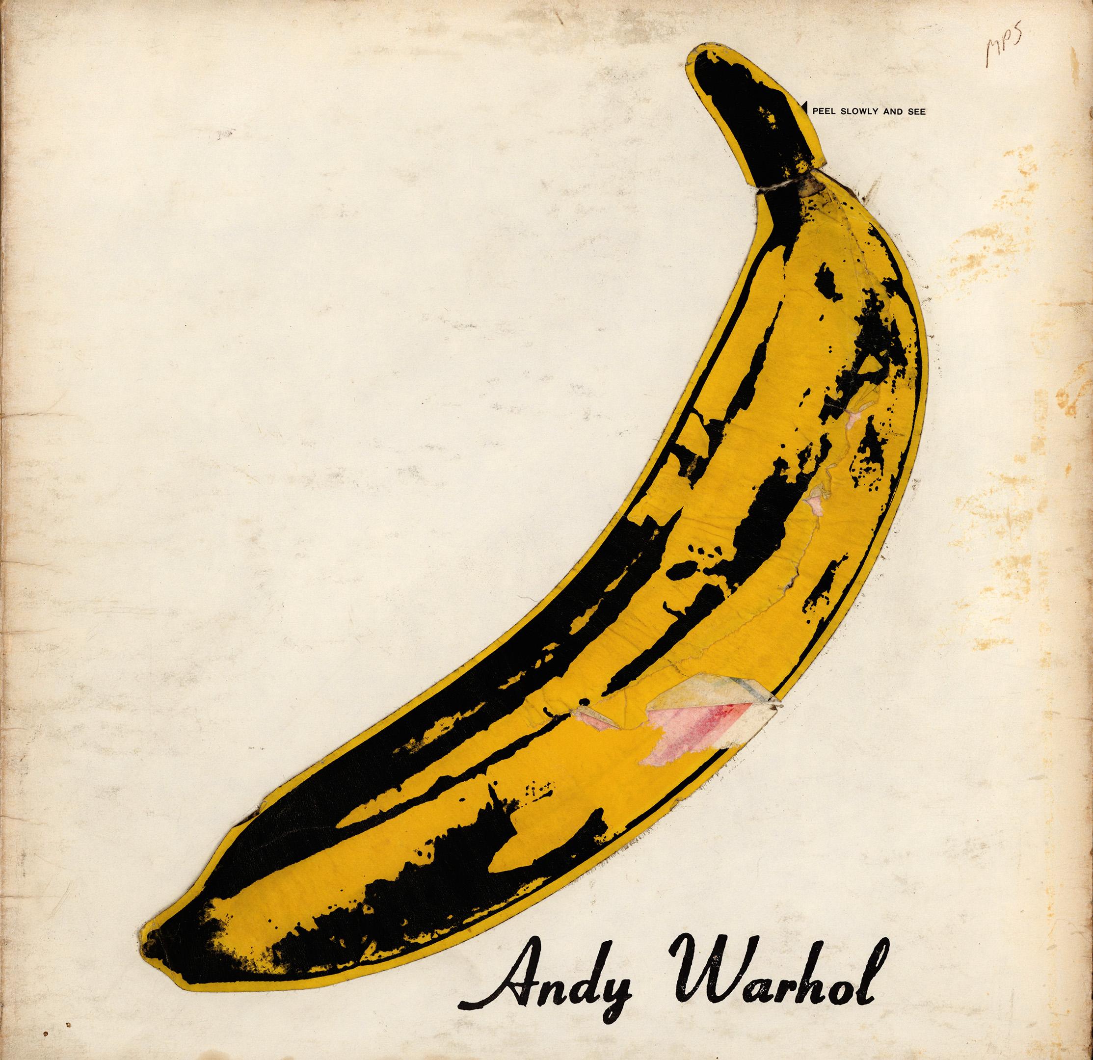 andy warhol vinyl banana