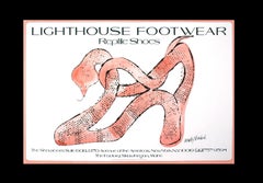 Andy Warhol Reptile Shoes Lithograph (Andy Warhol's shoes)