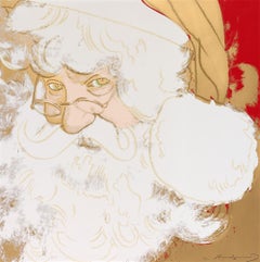 Andy Warhol 'Santa Claus' Screenprint 1981