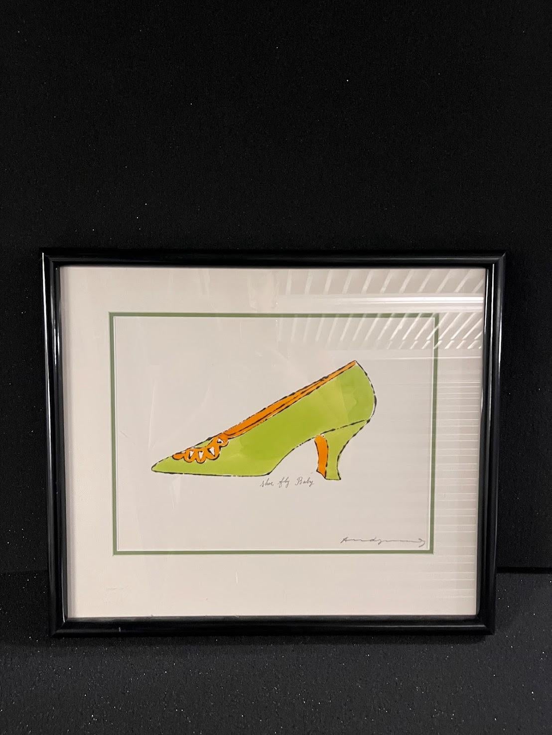 Andy Warhol 'Shoe Fly Baby' 1955 For Sale 4