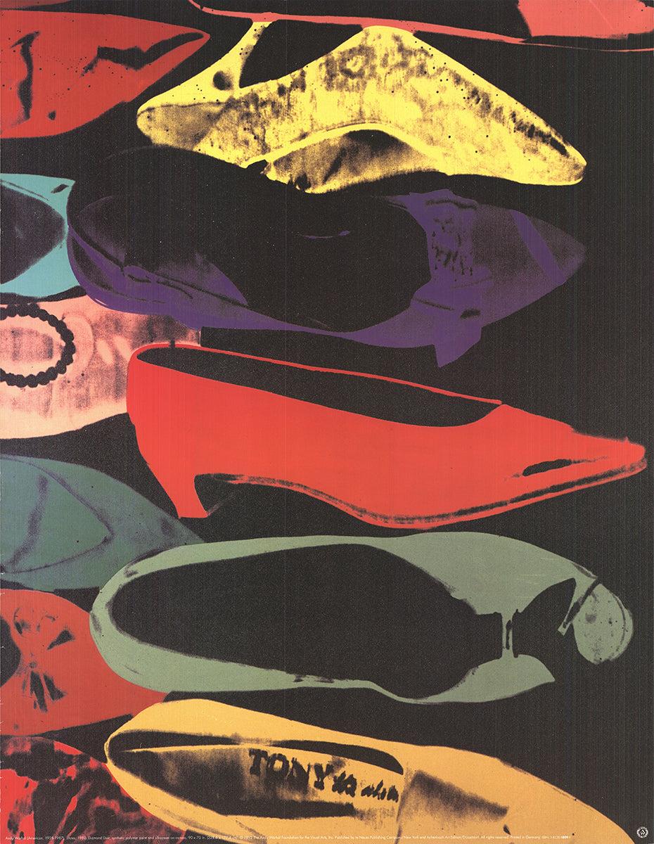 Paper Size: 30 x 23.25 inches ( 76.2 x 59.055 cm )
Image Size: 30 x 23.25 inches ( 76.2 x 59.055 cm )
Framed: No
Condition: A: Mint
Additional Details: Shoes, 1980 by Andy Warhol, printed in 1992, published by Te neues Publishing in Kempen, Germany.