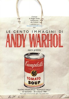 Andy Warhol 'Shopping Bag' 1989- Poster