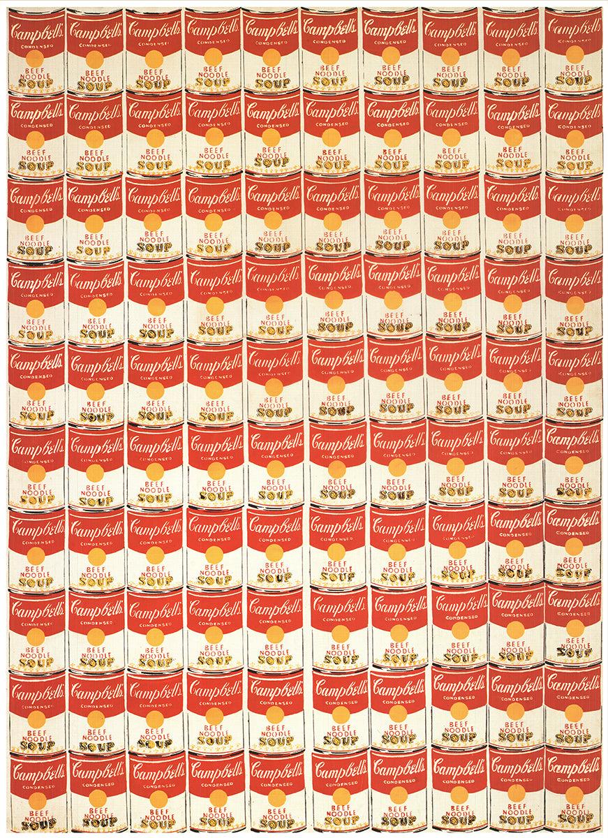 Andy Warhol 'Soup Cans 100 Campbells' 1988- Poster For Sale 1