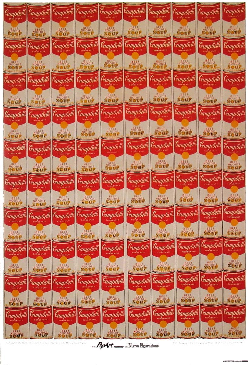 andy warhol 100 cans