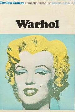 “Andy Warhol Tate Gallery Exhibition Poster 1971”