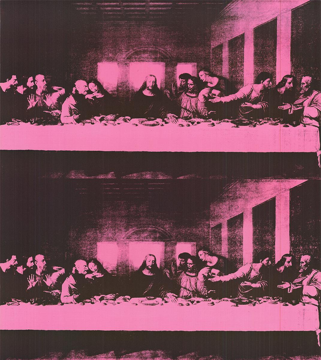 Andy Warhol 'Das letzte Abendmahl, 1986' 1995- Poster im Angebot 1