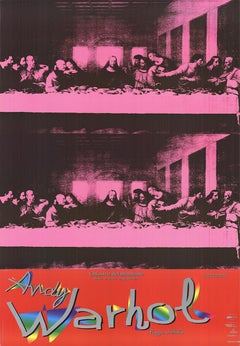 Vintage Andy Warhol 'The Last Supper, 1986' 1995- Poster