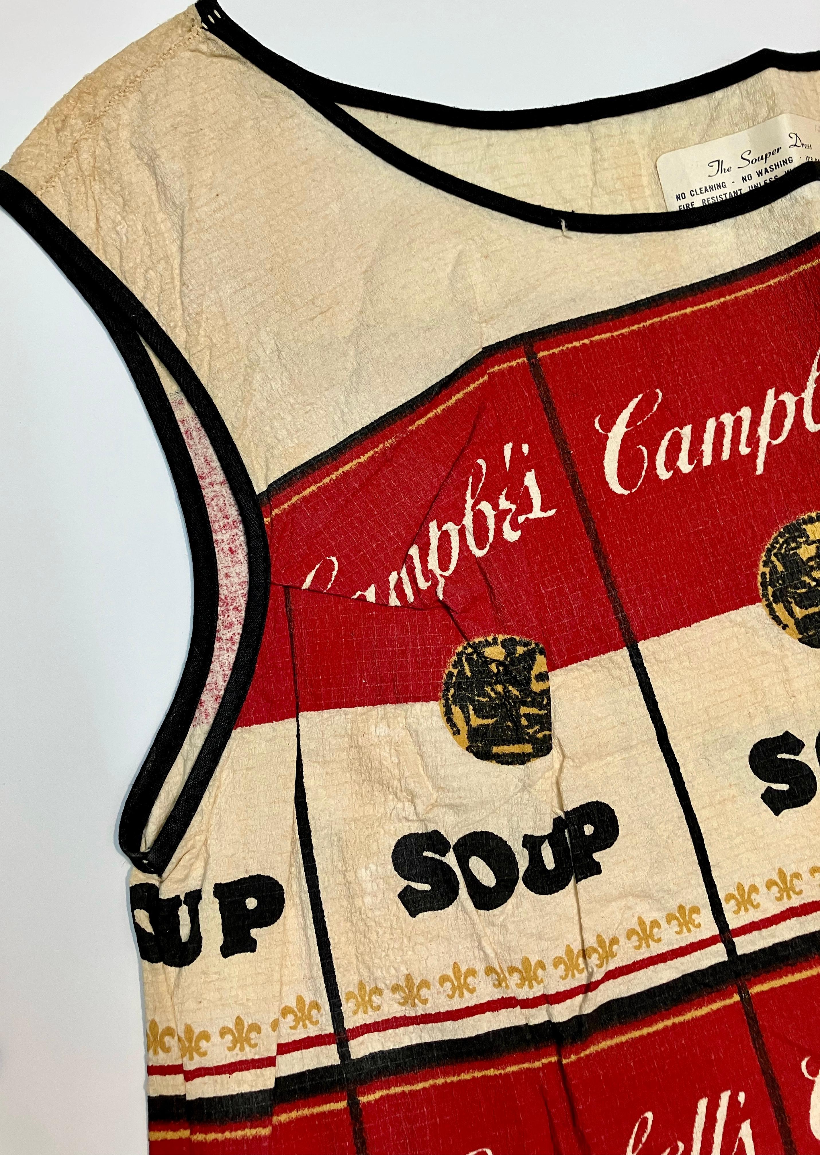 Andy Warhol The Souper Dress (Andy Warhol Campbells) For Sale 4