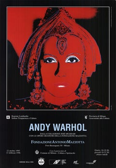 Vintage Andy Warhol 'The Star, 1981' 1987- Poster
